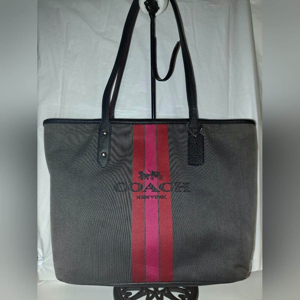 Coach Horse And Carriage City Tote